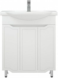 Corozo Мебель для ванной Мирра 75 белая – фотография-3